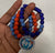 3-piece Blue/Orange Set